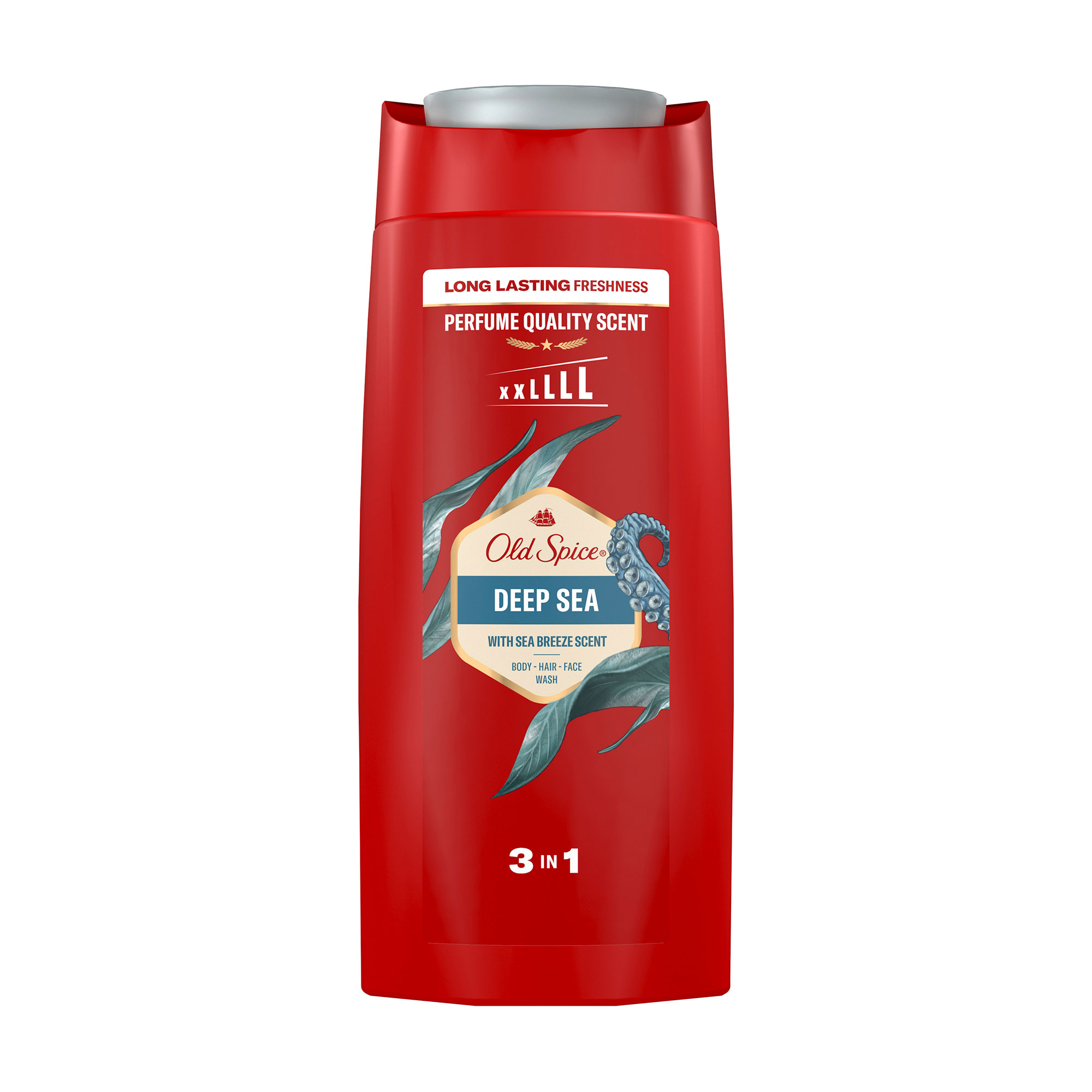 Чоловічий гель для душу + шампунь 3 в 1 OLD SPICE Deep Sea with Minerals, 675 мл